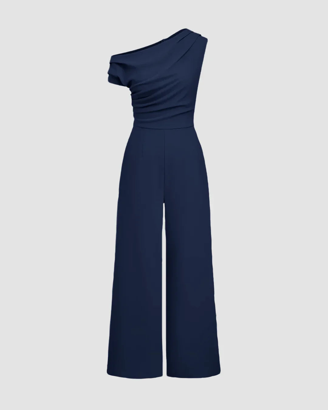 Women's Casual V-neck Cross Strap Jumpsuit